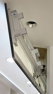 天吊り部は、グリップフレームシステムにて設計。